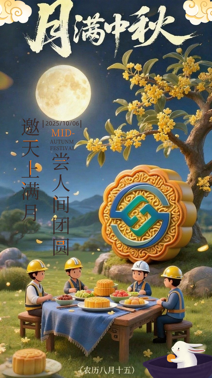 华硕机械丨情满中秋，人月团圆