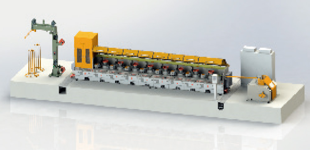 直进式拉丝机组 LZ9-400